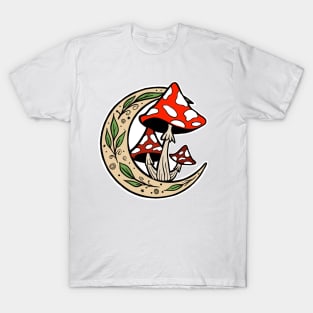 Mushroom moon T-Shirt